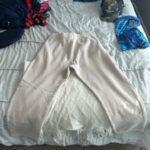 Hollister Cream Sweatpants